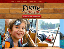 Tablet Screenshot of pirateadventuresobx.com